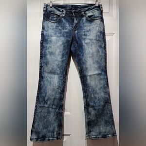 Cowgirl Tuff Women's Western Riding Jeans 31x31 Bootcut - "Wild & Wooley OMG"